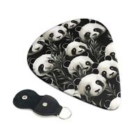Panda Graphic Black And White Guitar Pickfor Pickups For Acoustic Electric Guitar Bass Ukulele