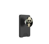 Panda Grumpy Coffee Morning Humor Wildlife Tired Mug PopSockets PopWallet for MagSafe