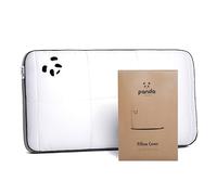 Panda Hybrid Bamboo Pillow and Extra Pillow Case - Soft, Breathable Bamboo Cover, Orthopaedic Grade Memory Foam, 10-Year Guarantee (Hybrid Pillow + Spare Cover) | 70 x 40 x 13cm