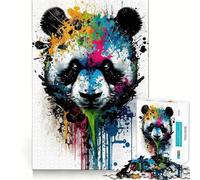 Panda II Jigsaw Puzzle 1000 Piece for Adults Logic Boost Toy Together Fun Premium Edge Stylish Gift (38x26cm)