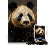 Panda Imaginary Friend 1000 Pieces Jigsaws Adults Puzzles Gifts Boost Memory Mental Relax Premium Cut Warm Surprise (38x26cm)