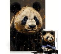 Panda Imaginary Friend Jigsaw Puzzles for Adults1000 Piece Strengthen Memory Home Activity Clean Edge Festive Gift (38x52cm)