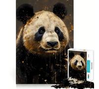 Panda Imaginary Friend Jigsaw Puzzles for Adults1000 Piece Strengthen Memory Home Activity Clean Edge Festive Gift (38x52cm)