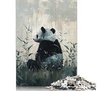 Panda in Bamboo Forest Puzzles for Adults 1000 Piece Puzzle for Teenager Age 12 Years Up Christmas Eve Gifts 1000pcs (38x26cm)