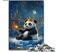 Panda in The Snow 1000 Piece Jigsaw Puzzles for Adults & Teens, Toys Educational Games Stress Relieving Secret Santa Gifts for And Age 14 (50x75cm)
