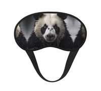 Panda in The Water Blackout Sleep Mask with Elastic Band Design Fits All Head Shapes Ideal for Travel Office and Shift Work