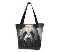 Panda in the water Fashionable shoulder handbag, women's crossbody shoulder bag, suitable for weekend travel shopping shoulder bag