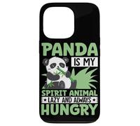 Panda Is My Spirit Animal Lazy And Always Hungry Case for iPhone 13 Pro