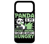 Panda Is My Spirit Animal Lazy And Always Hungry Case for iPhone 17 Pro Max