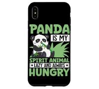 Panda Is My Spirit Animal Lazy And Always Hungry Case for iPhone XS Max