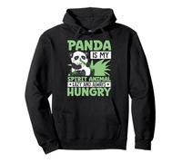 Panda Is My Spirit Animal Lazy And Always Hungry Pullover Hoodie