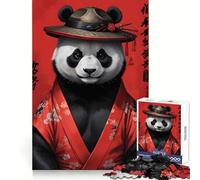 Panda Kimono Jigsaw Puzzles for Teenagers 1000 Pieces Fine Logic Toy Soft Relax Neat Edge Premium Gift (50x75cm)