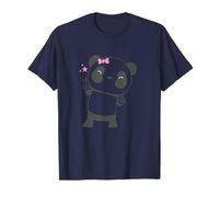 Panda Lady Dancing Happily T-Shirt