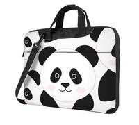 Panda Laptop Bag 13, 14, 15.6 Inch With Shoulder Strap - Ultra-Thin Protective Laptop Carrying Case - Laptop Case Sleeve Slim Briefcase Messenger Bag