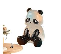Panda Light Pendant Light Resin Accessory Luminous Effect Mini Landscape Handmade Pendant Decorative Imaginative Material Make Models for Kids Adults