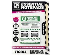 Panda Loco Broke Ass I Owe You Funny IOU Notepad with 50 Notes & Free Pencil - Gag Gift for Friends, Adults & Teens (Ages 12+) TIGOLI Essential Notepads