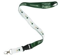 Panda Loco Saudi Arabia Lanyard - National Flag ID Badge Holder with Palm Tree & Sword Design | Work, Events, Cultural Celebrations & Gifts
