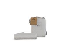 Panda London 100% Bamboo Duvet Cover - Cot & Cotbed in White | Size: Junior Panda London White Junior