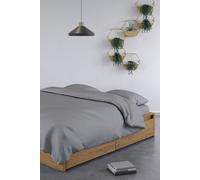 Panda London 100% Bamboo Duvet Cover in Mid Grey | Size: Double Panda London Mid Grey Double