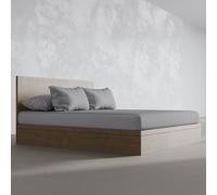 Panda London Bamboo Fitted Sheet QUIET GREY DOUBLE