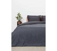 Panda London Bamboo & French Linen Complete Bedding Set in Dark Grey | Size: Super King Panda London Dark Grey Super King