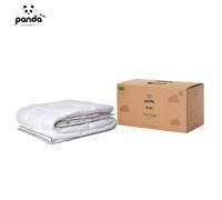 Panda London Cloud Bamboo Duvet - Kids in White | Size: Junior Panda London White Junior