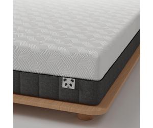 Panda London Hybrid Bamboo Mattress in White | Size: EU King Panda London White EU King