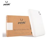 Panda London Memory Foam Bamboo Kids Pillow in White Panda London White