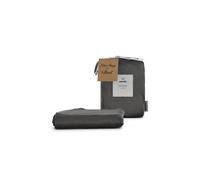 Panda London Panda 100% Bamboo Flat Sheet in Dark Grey | Size: Double Panda London Dark Grey Double