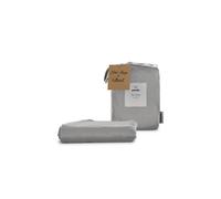 Panda London Panda 100% Bamboo Flat Sheet in Mid Grey | Size: Single Panda London Mid Grey Single