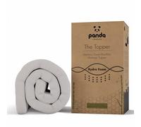 Panda London Memory Foam Bamboo Mattress Topper in White | Size: Super King Panda London White Super King