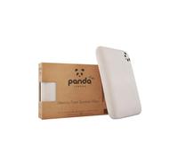 Panda London Panda Memory Foam Bamboo Toddler Pillow in White Panda London White