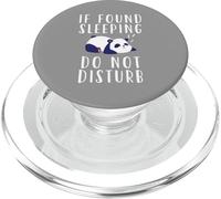 Panda, Love to Sleep, If Found Sleeping Do Not Disturb PopSockets PopGrip for MagSafe