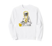 Panda macht yoga om namaste serenity cool LOL Sweatshirt