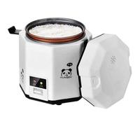 Panda Mini Rice Cooker with Ceramic Bowl 4 Rice Cooking Functions 4 Multicooker Functions LED Display