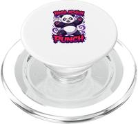Panda-monium | Funny Cartoon Panda Character Humour Design PopSockets PopGrip for MagSafe