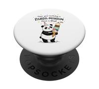 Panda-monium Ice Cream Party Fun Design PopSockets Adhesive PopGrip