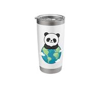Panda Mother Earth Day Funny for Planet Environment Lover Stainless Steel Insulated Tumbler