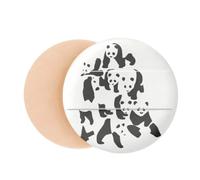 Panda Mountain Cluster Art Deco Fashion Air Cushion Makeup Foundation Sponge Powder Puff
