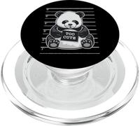 Panda Mugshot Too Cute Bear Zoology PopSockets PopGrip for MagSafe