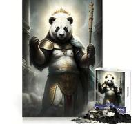 Panda Mystical 1000 Piece Jigsaw Puzzle for Teenagers Memory Gain Soothing Fun Design Assembly Elegant Gift (38x52cm)