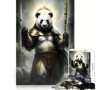 Panda Mystical Jigsaw Puzzles for Adults1000 Pieces Intellect Toy Calming Play Quality Cut Wall Art Decor (50x75cm)