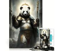 Panda Mystical Jigsaw Puzzles for Teenagers 1000 Pieces Strong Logic Toy Shared Fun Clear Edge Lovely Present (38x26cm)