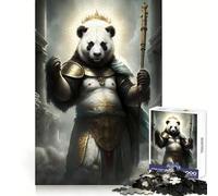 Panda Mystical Jigsaw Puzzles for Teenagers 1000 Pieces Strong Logic Toy Shared Fun Clear Edge Lovely Present (38x26cm)