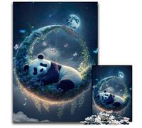 Panda Naps 1000 Piece Jigsaw Jigsaw Puzzles for Adults Challenging Brain Teaser - Relaxing Toy for Teenagers 26X38CM/10.23x14.96inch