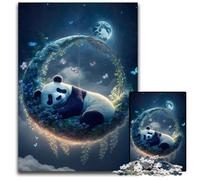 Panda Naps Jigsaws 1000 Pieces for Adults Difficult Puzzles for Adults Fun at Home Activities, Birthday Present, Travel Gifts 50x75CM/19.68x29.52inch