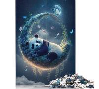 Panda Naps Puzzle Customizable Pictures 100% Recycled Cardboard Jigsaw Puzzle for Adults Teen Unique Gift 1000pcs (75x50cm)