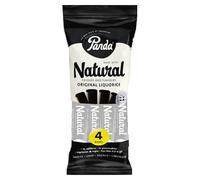 Panda Natural Original Liquorice Bars 1 Pack of 4 bars