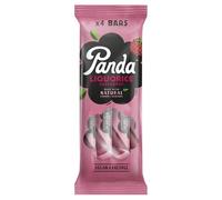 Panda Natural Raspberry Liquorice 4 Bars