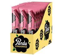 Panda ? | Natural Soft Raspberry Liquorice Bars | 32 Gr x 36 Bars Pack